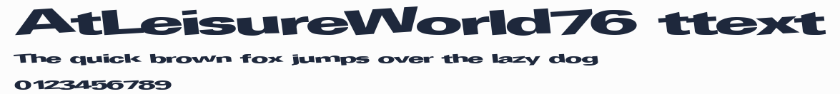 AtLeisureWorld76 ttext預覽圖