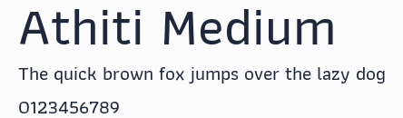 Athiti Medium預覽圖