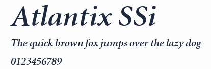 Atlantix SSi預覽圖
