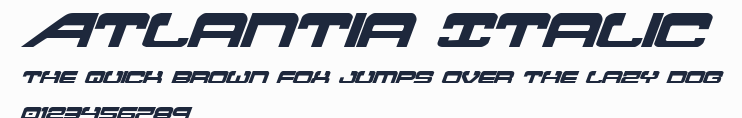 Atlantia Italic預覽圖