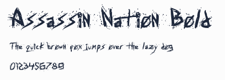 Assassin Nation Bold預覽圖