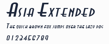 Asia Extended預覽圖