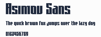 Asimov Sans預覽圖