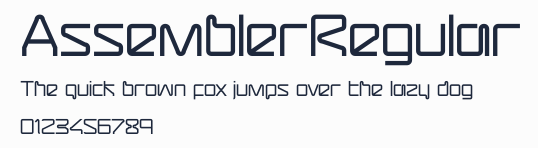 AssemblerRegular預覽圖