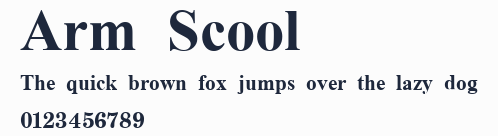 Arm Scool預覽圖