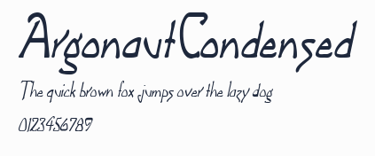 ArgonautCondensed預覽圖