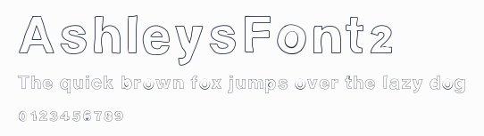 AshleysFont2預覽圖