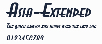 Asia-Extended預覽圖