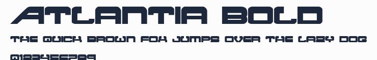 Atlantia Bold預覽圖