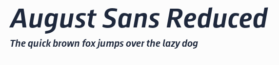 August Sans Reduced預覽圖