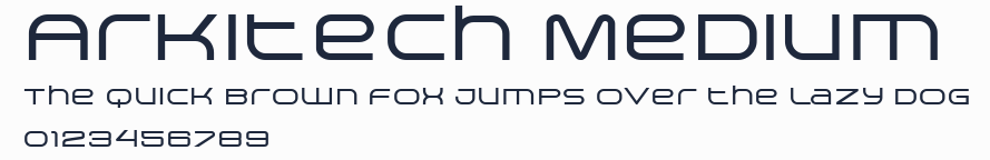 Arkitech Medium預覽圖