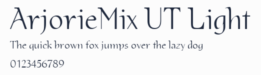 ArjorieMix UT Light預覽圖