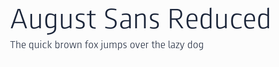 August Sans Reduced預覽圖