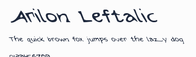 Arilon Leftalic預覽圖