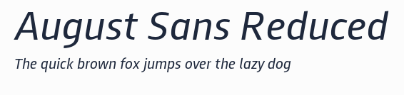 August Sans Reduced預覽圖