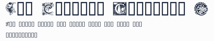 Art Nouveau Initials C預覽圖