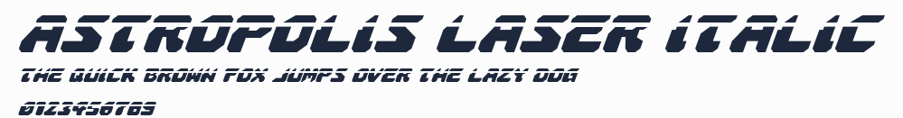 Astropolis Laser Italic預覽圖