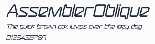 AssemblerOblique預覽圖