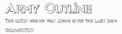 Army Outline預覽圖