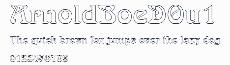 ArnoldBoeDOu1預覽圖