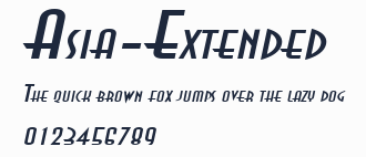 Asia-Extended預覽圖