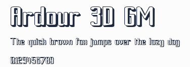 Ardour 3D GM預覽圖