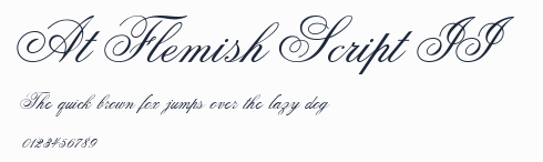 At Flemish Script II預覽圖