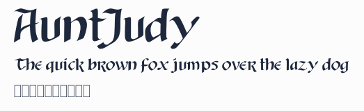 AuntJudy預覽圖