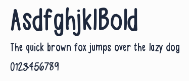 AsdfghjklBold預覽圖
