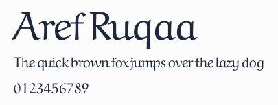 Aref Ruqaa預覽圖