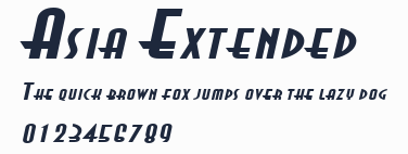 Asia Extended預覽圖