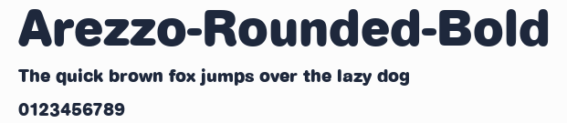 Arezzo-Rounded-Bold預覽圖
