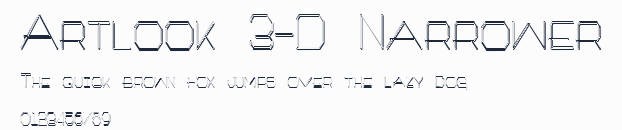 Artlook 3-D Narrower預覽圖