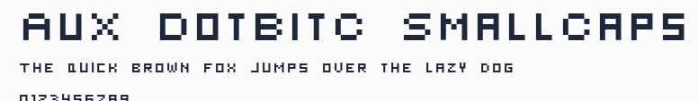 AuX DotBitC SmallCaps預覽圖