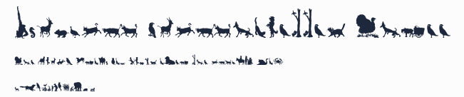 Animal Silhouettes Three預覽圖