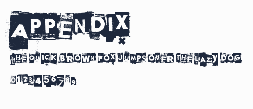 Appendix預覽圖