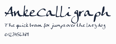 AnkeCalligraph預覽圖