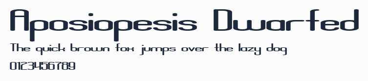 Aposiopesis Dwarfed預覽圖