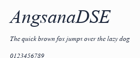 AngsanaDSE預覽圖