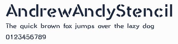 AndrewAndyStencil預覽圖