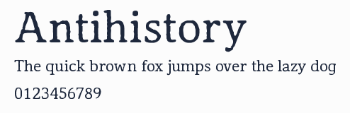Antihistory預覽圖