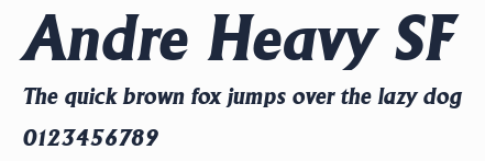 Andre Heavy SF預覽圖