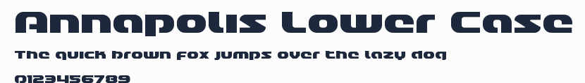 Annapolis Lower Case預覽圖