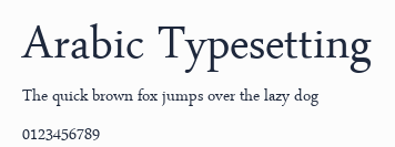 Arabic Typesetting預覽圖