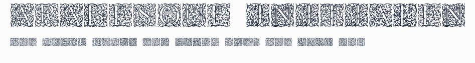 Arabesque Initialen預覽圖