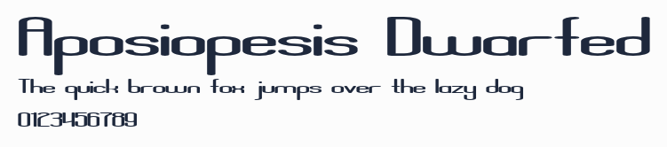 Aposiopesis Dwarfed預覽圖