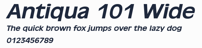 Antiqua 101 Wide預覽圖