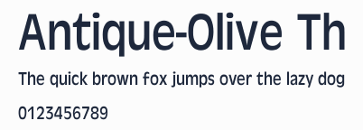 Antique-Olive Th預覽圖