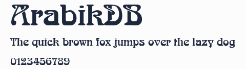 ArabikDB預覽圖