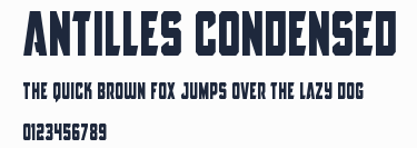 Antilles Condensed預覽圖